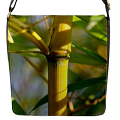 Bamboo Flap Closure Messenger Bag (small) by Siebenhuehner