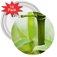 Bamboo 3  Button (10 Pack) by Siebenhuehner