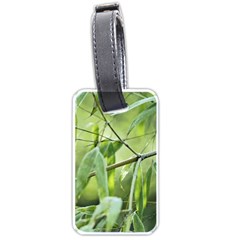 Bamboo Luggage Tag (one Side) by Siebenhuehner