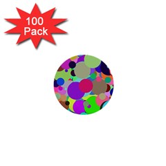 Balls 1  Mini Button (100 Pack) by Siebenhuehner