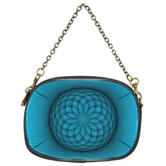 Spirograph Chain Purse (One Side)