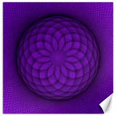 Spirograph Canvas 20  X 20  (unframed) by Siebenhuehner