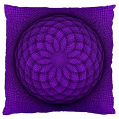 Spirograph Large Cushion Case (two Sided)  by Siebenhuehner