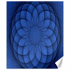 Spirograph Canvas 8  X 10  (unframed) by Siebenhuehner