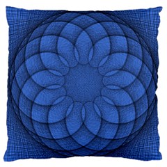 Spirograph Large Cushion Case (two Sided)  by Siebenhuehner