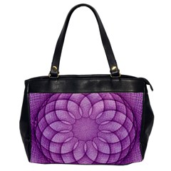 Spirograph Oversize Office Handbag (one Side) by Siebenhuehner