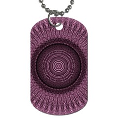 Mandala Dog Tag (One Sided)