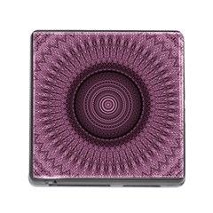 Mandala Memory Card Reader With Storage (square)