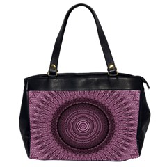 Mandala Oversize Office Handbag (Two Sides)