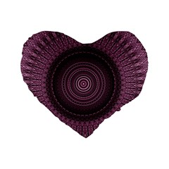 Mandala 16  Premium Heart Shape Cushion 