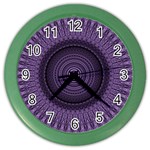 Mandala Wall Clock (Color) Front