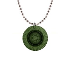 Mandala Button Necklace