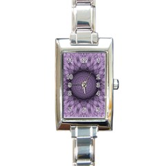 Mandala Rectangular Italian Charm Watch by Siebenhuehner