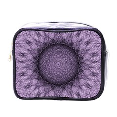 Mandala Mini Travel Toiletry Bag (one Side) by Siebenhuehner