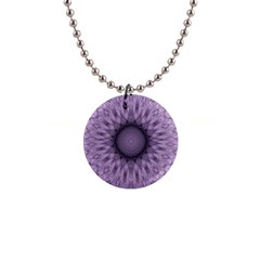 Mandala Button Necklace by Siebenhuehner