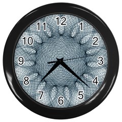 Mandala Wall Clock (black) by Siebenhuehner