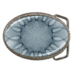 Mandala Belt Buckle (oval) by Siebenhuehner