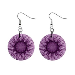 Mandala Mini Button Earrings