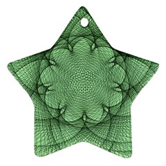 Spirograph Star Ornament