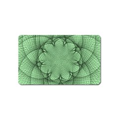 Spirograph Magnet (name Card) by Siebenhuehner