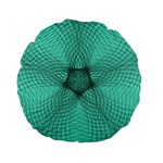 Spirograph 15  Premium Round Cushion  Back