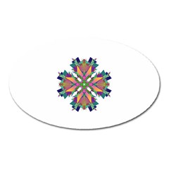 Modern Art Magnet (oval)