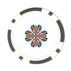 Modern Art Poker Chip