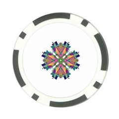 Modern Art Poker Chip (10 Pack) by Siebenhuehner