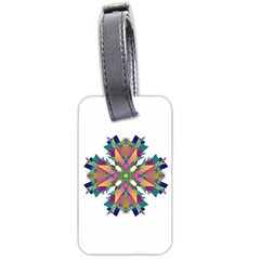 Modern Art Luggage Tag (two Sides)