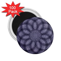 Spirograph 2 25  Button Magnet (100 Pack) by Siebenhuehner