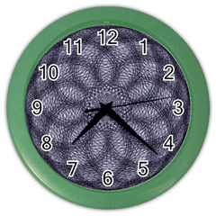 Spirograph Wall Clock (color) by Siebenhuehner