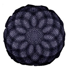 Spirograph 18  Premium Round Cushion  by Siebenhuehner