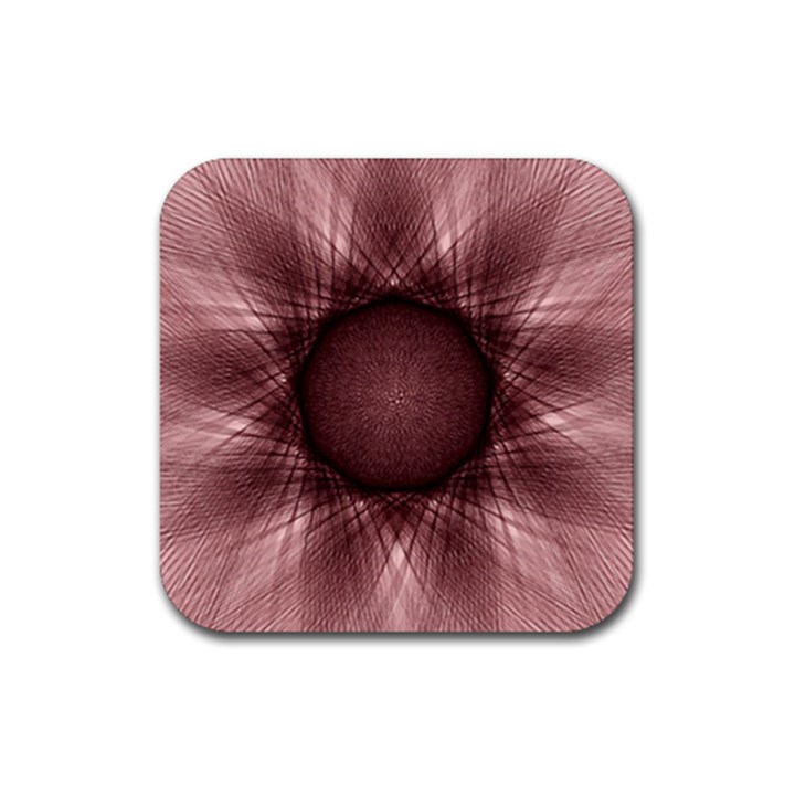 Spirograph Drink Coaster (Square)