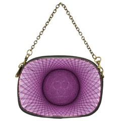 Spirograph Chain Purse (two Sided) 