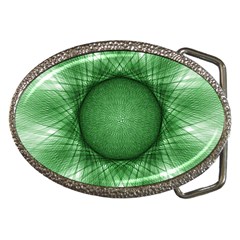 Spirograph Belt Buckle (oval) by Siebenhuehner