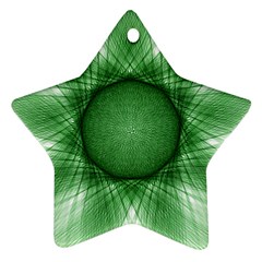Spirograph Star Ornament (two Sides) by Siebenhuehner