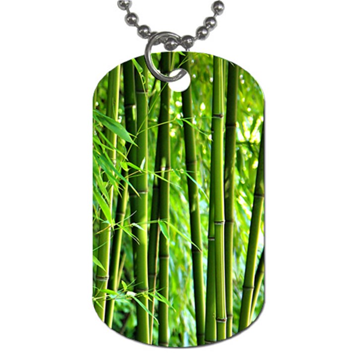 Bamboo Dog Tag (One Sided)