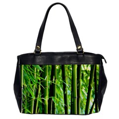 Bamboo Oversize Office Handbag (one Side) by Siebenhuehner