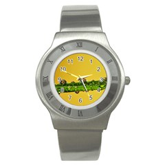 Drops Stainless Steel Watch (Slim)