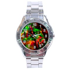 Fantasy Welt Stainless Steel Watch by Siebenhuehner