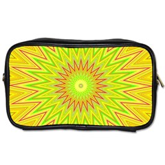 Mandala Travel Toiletry Bag (one Side) by Siebenhuehner