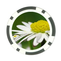 Daisy With Drops Poker Chip (10 Pack) by Siebenhuehner