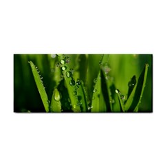 Grass Drops Hand Towel by Siebenhuehner