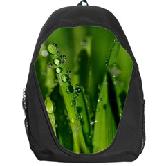 Grass Drops Backpack Bag by Siebenhuehner