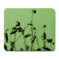 Mint Drops  Large Mouse Pad (rectangle) by Siebenhuehner