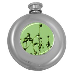 Mint Drops  Hip Flask (round) by Siebenhuehner