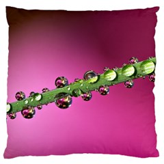 Drops Large Cushion Case (two Sided)  by Siebenhuehner