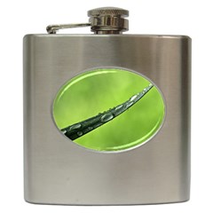 Green Drops Hip Flask by Siebenhuehner