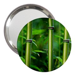 Bamboo 3  Handbag Mirror by Siebenhuehner