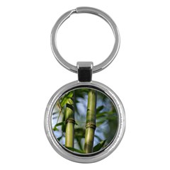 Bamboo Key Chain (round) by Siebenhuehner